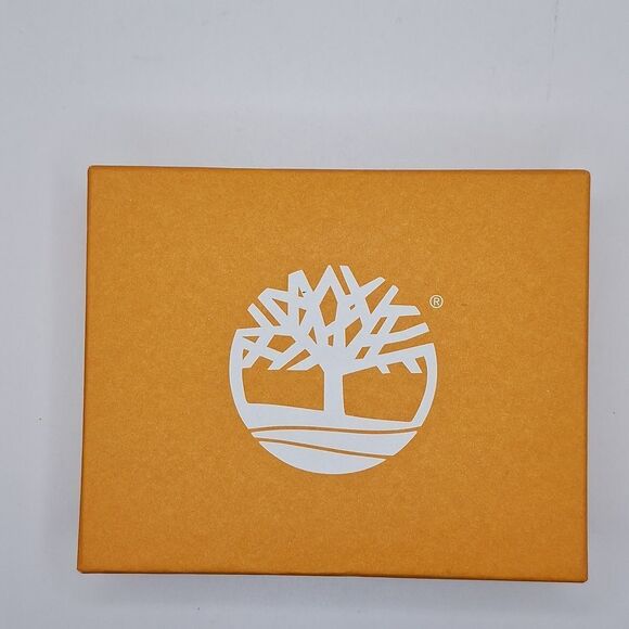 Timberland Men's Tan Genuine leather wallet removable Pass case - Picture 8 of 10